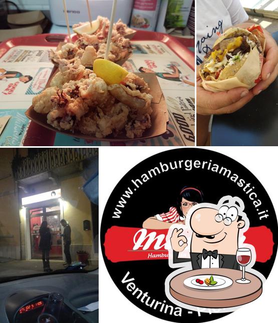 Platti al Mastica "L'Hamburgheria"