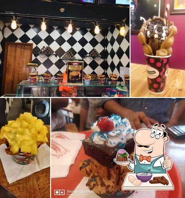 Order one of the sweet dishes