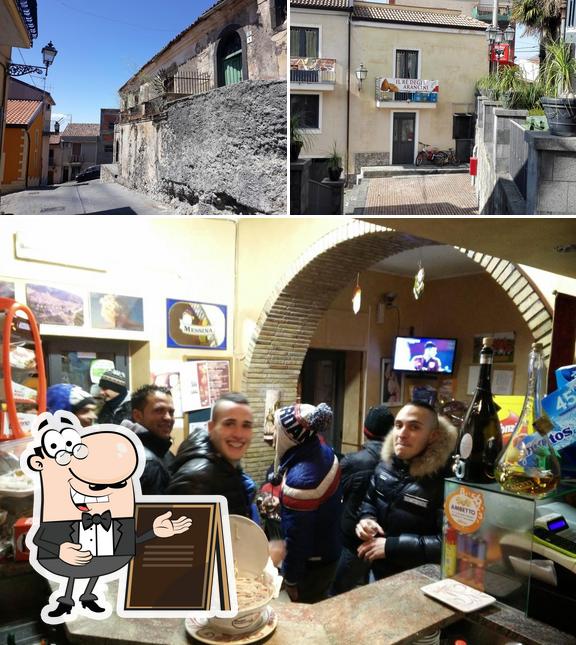 Tra le diverse cose da Bar Amici Di Portaro Maria si possono trovare la esterno e bancone da bar