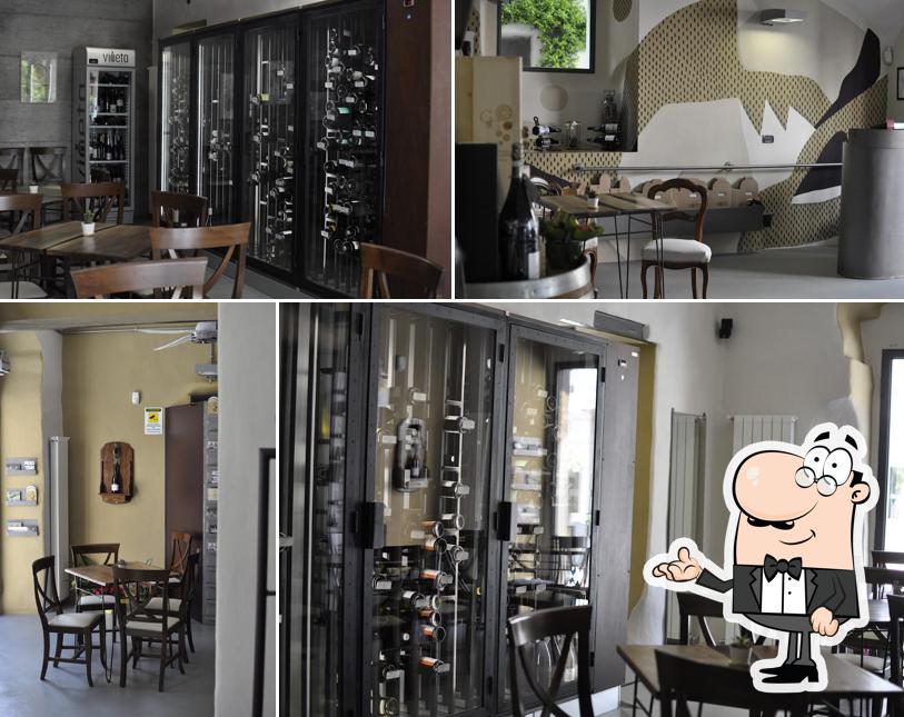 Dai un'occhiata agli interni di Enoteca Vineta