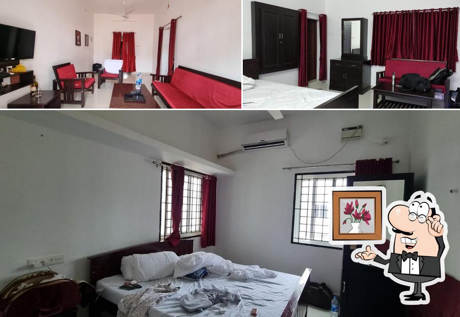 The interior of Green Garden Resort