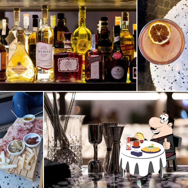 Piatto di formaggi al Parentesi Concept Bar