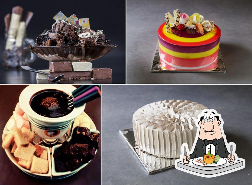 Food at Chocolate Room