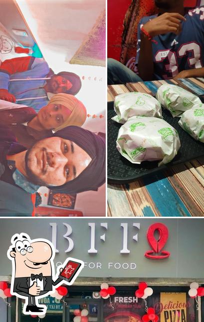 Look at the pic of BORN FOR FOOD (BFF)