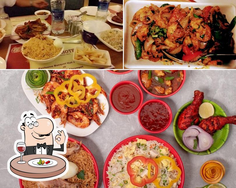 Food at Buhari Hotel