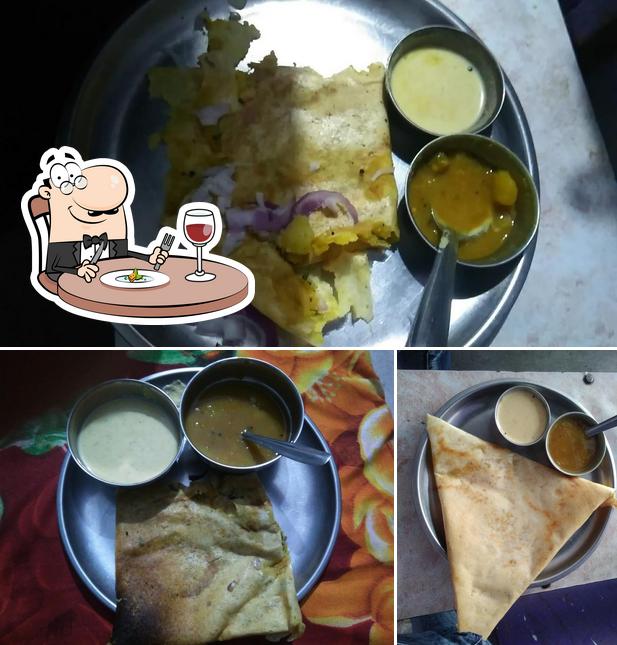 Dosa and chinese food corner