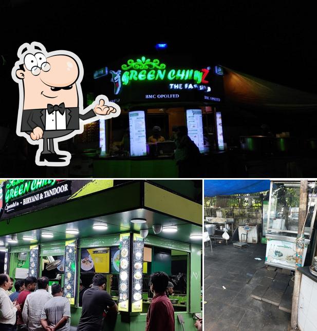 Take a seat at one of the tables at GREENCHILLYZ SAHEED NAGAR specialist in BIRYANI & TANDOOR
