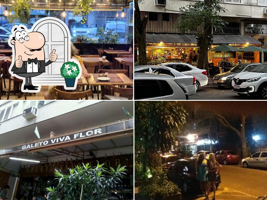 O exterior do Galeto Viva Flor