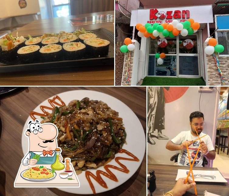 This is the image depicting food and interior at Kozan - Korean Grill House