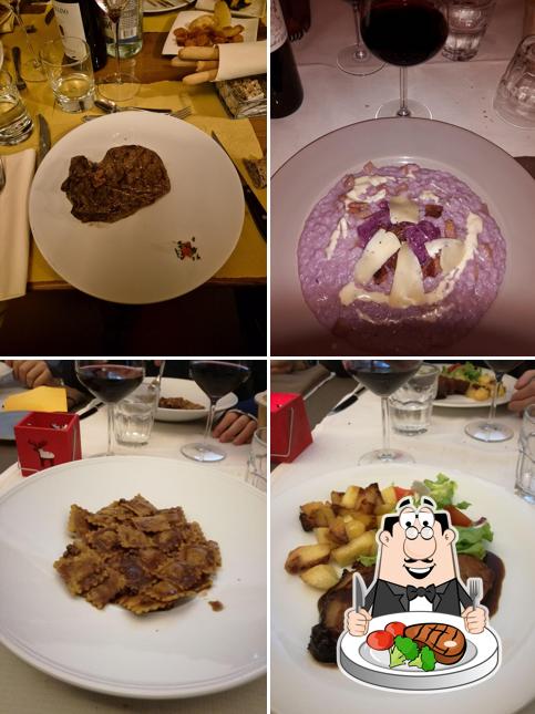 Bistecca al Ristorante Trattoria Locanda Rossignoli 1913