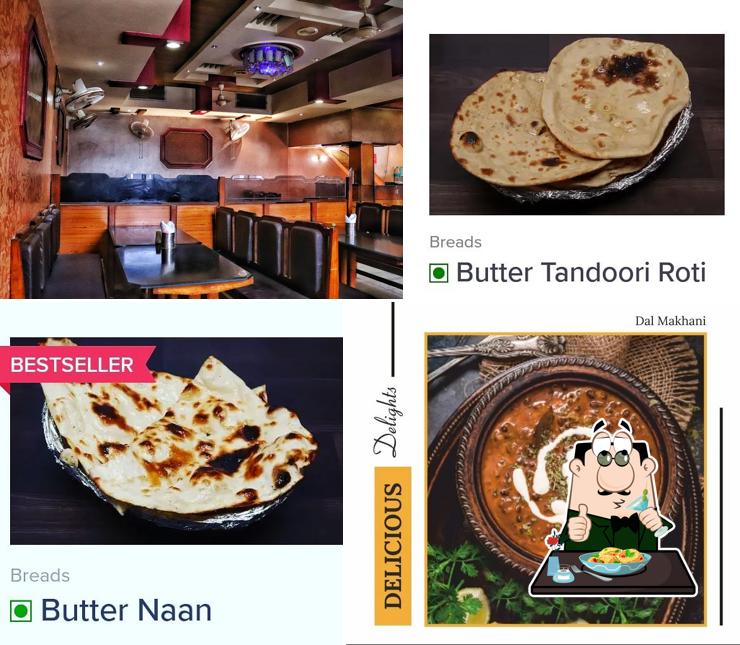 Food at Manwaar Vegetarian Restaurant