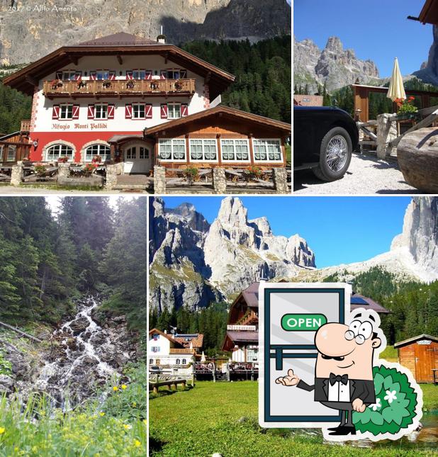 Gli esterni di Rifugio Monti Pallidi
