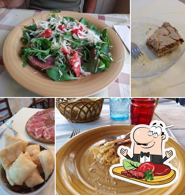 Carpaccio di manzo al Ristorante La Posta - Equi Terme