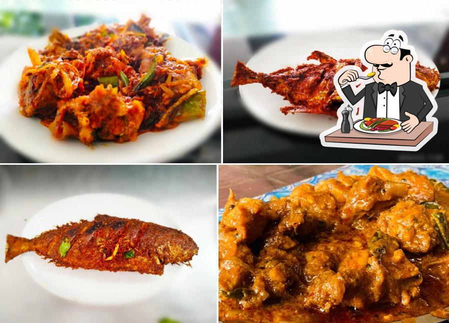 Meals at Varnam Seafood Restaurant