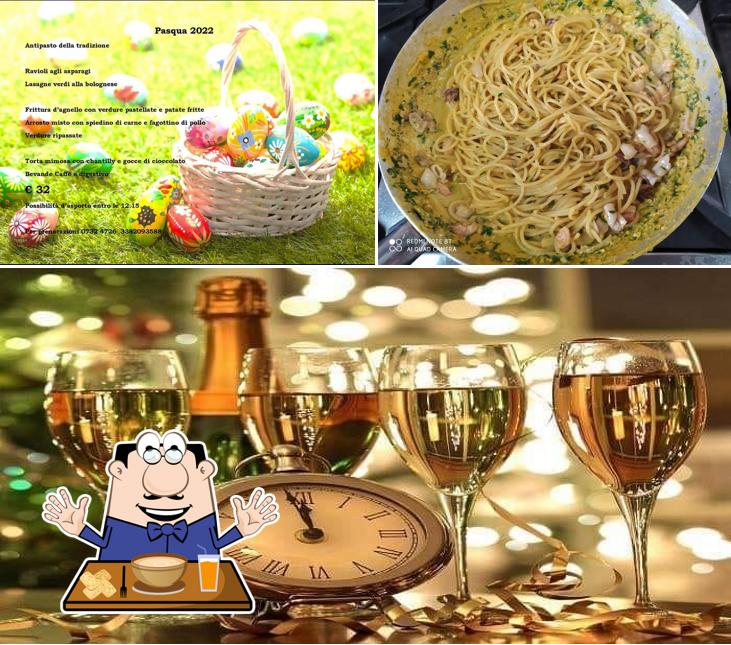 Cibo al Ristorante Casa Del Giovane