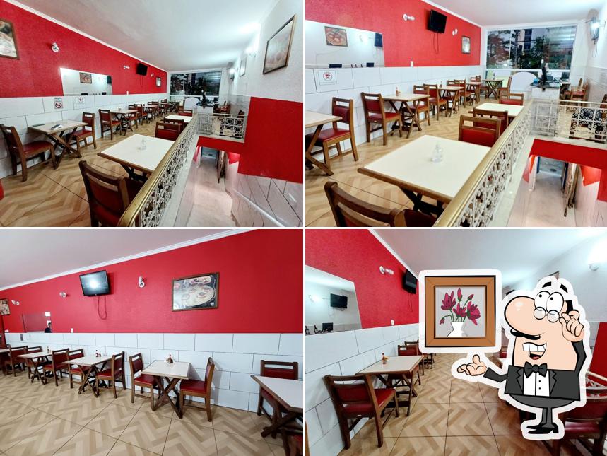 O interior do Vita Pizza em Jardim Paulista