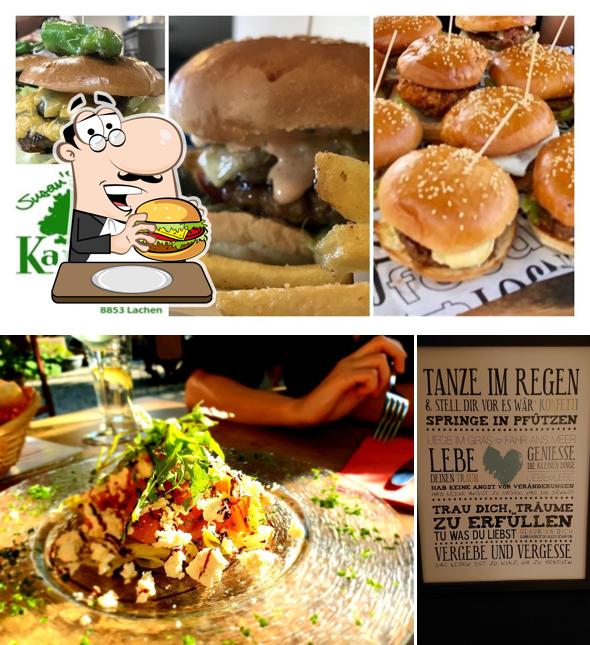 Gli hamburger di Kapelle Restaurant & Steakhouse Lachen potranno incontrare molti gusti diversi