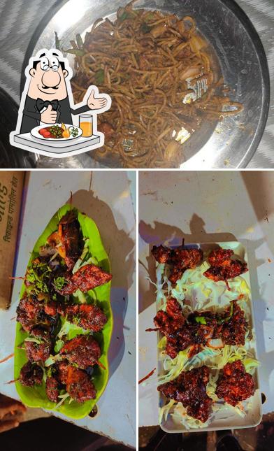 Food at Bagmare chicken corner