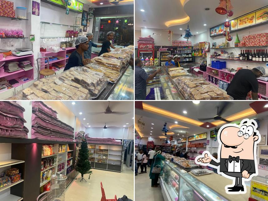 The interior of British Bakery