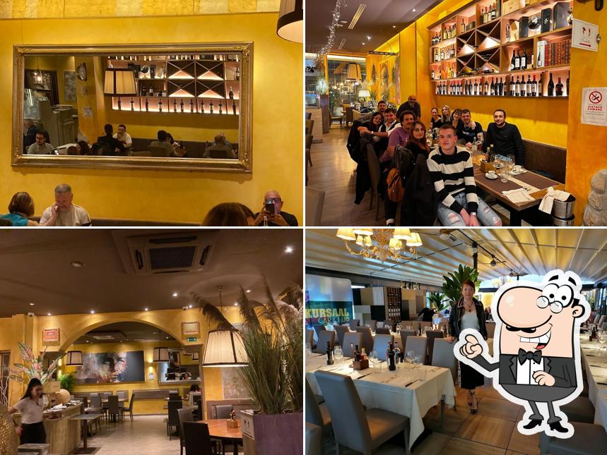 Gli interni di CENTRALE Ristorante Pizzeria