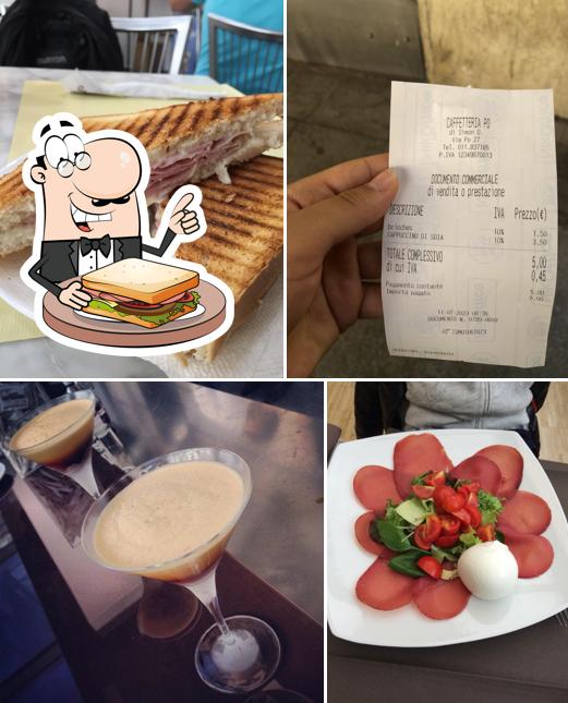 Toast al formaggio al Caffé Costadoro