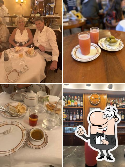 Gli interni di Harry's Bar Cipriani