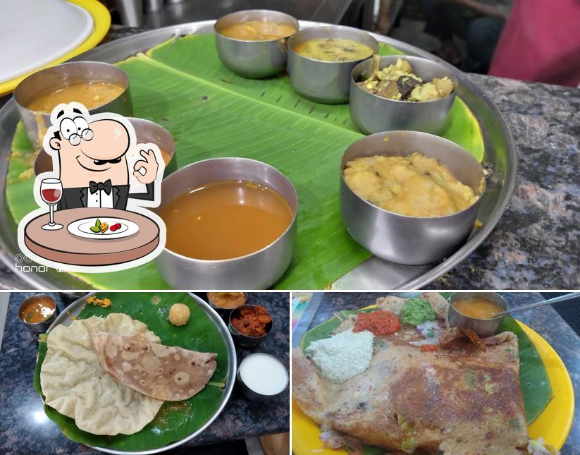 Meals at Hotel Saravana Bhavan