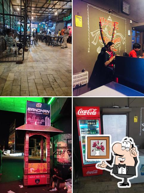 Take a seat at one of the tables at Kismat Kathiyawadi