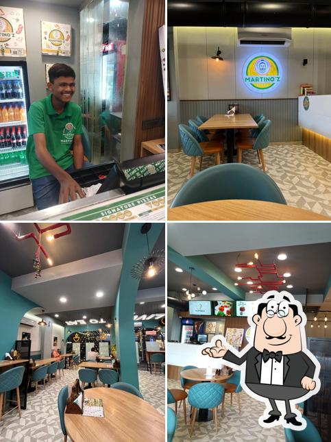 Check out how Martino'z Pizza looks inside
