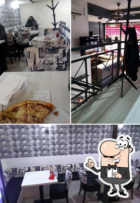Gli interni di Pizzeria Orca