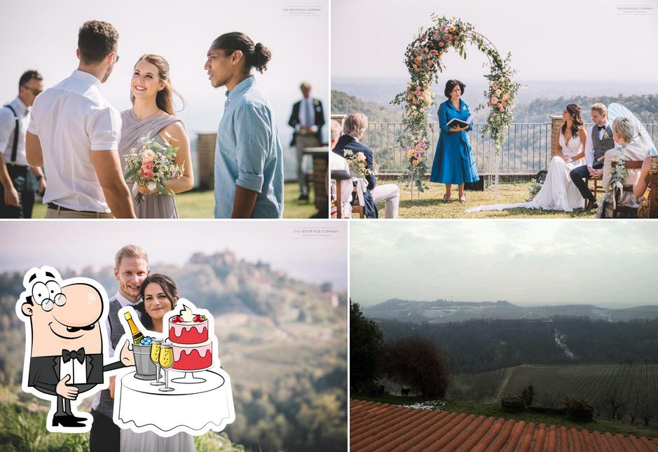 La foto di nozze e esterno da Pianfiorito