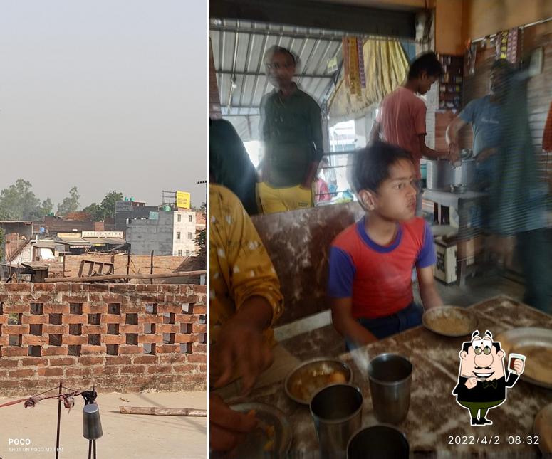 Enjoy a drink at Abdul Bhai Kulche