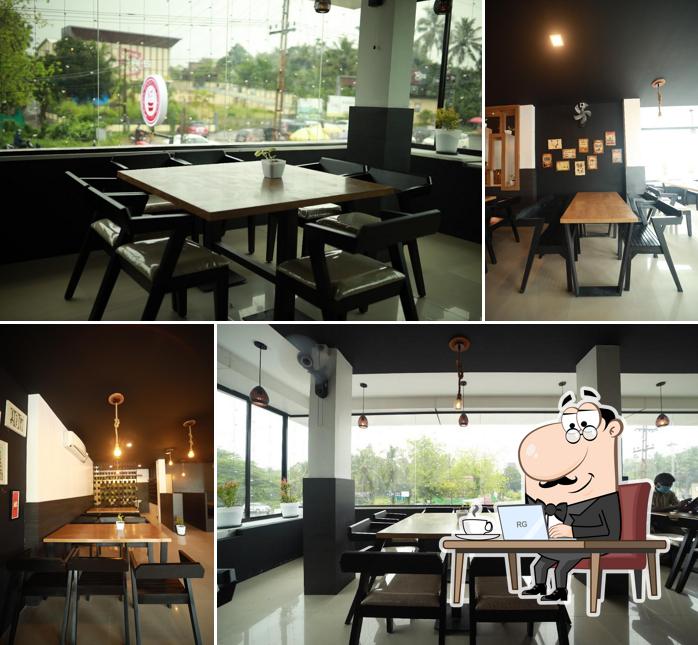 The interior of BBQ NIGHT RESTAURANT