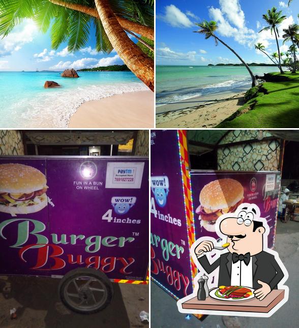 The photo of Burger Buggy Point’s food and exterior