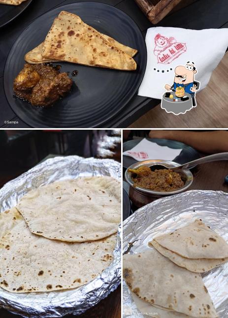 Food at Lalu Ki Litti