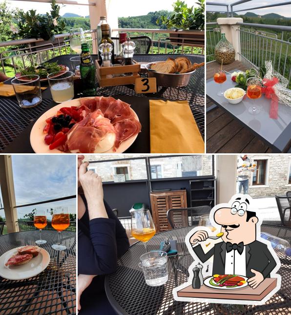 Platti al Osteria alla Terrazza