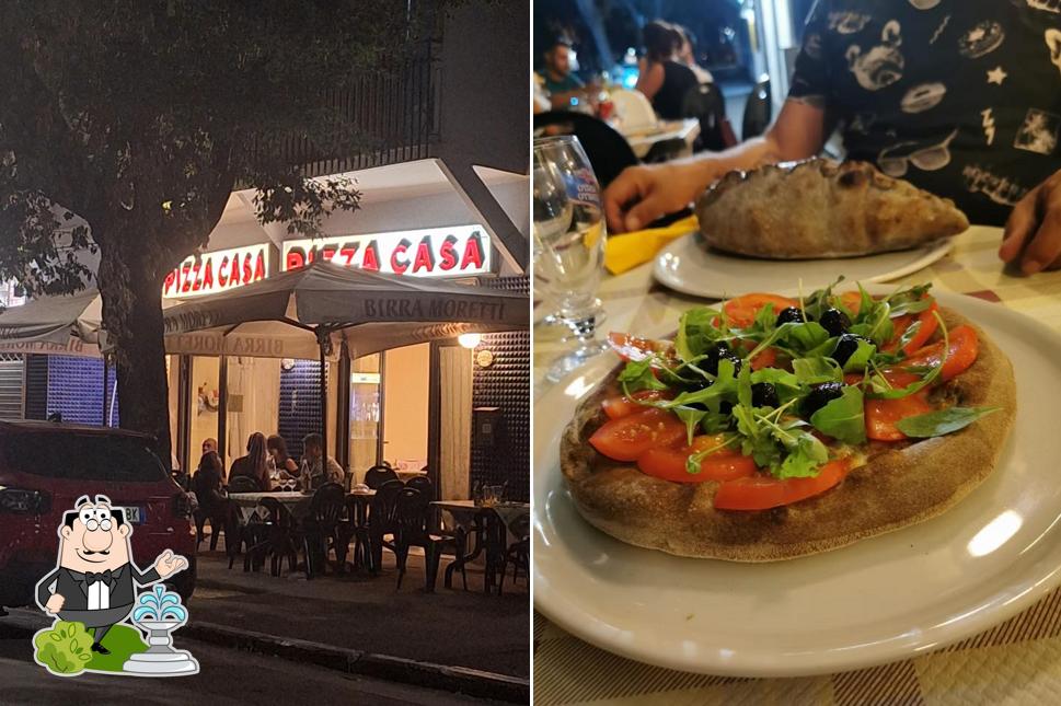 Gli esterni di Pizza Casa