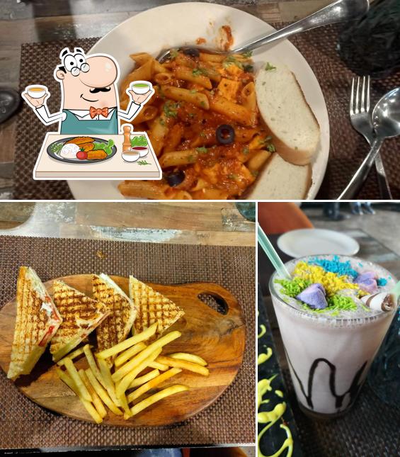 This is the image depicting food and drink at Sky Deck Lounge