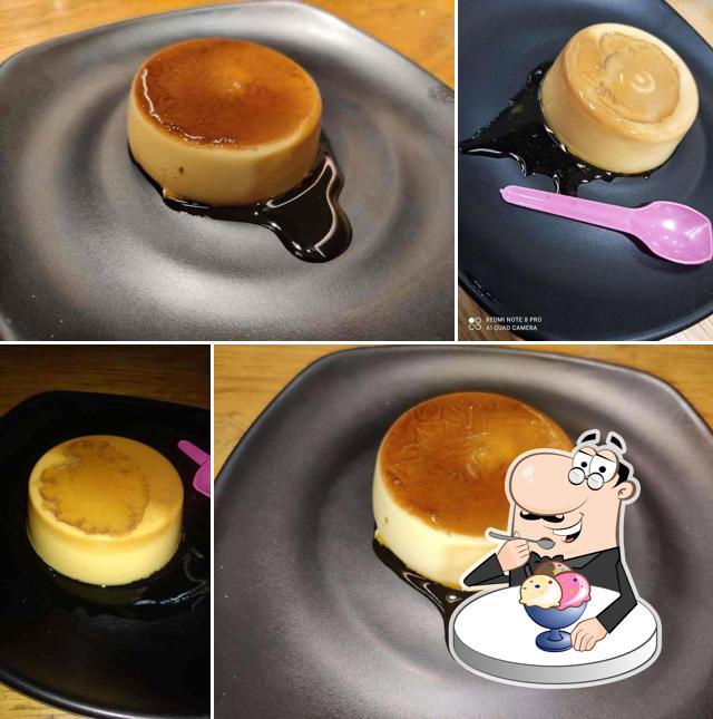 Zaika Chinese serves a selection of desserts