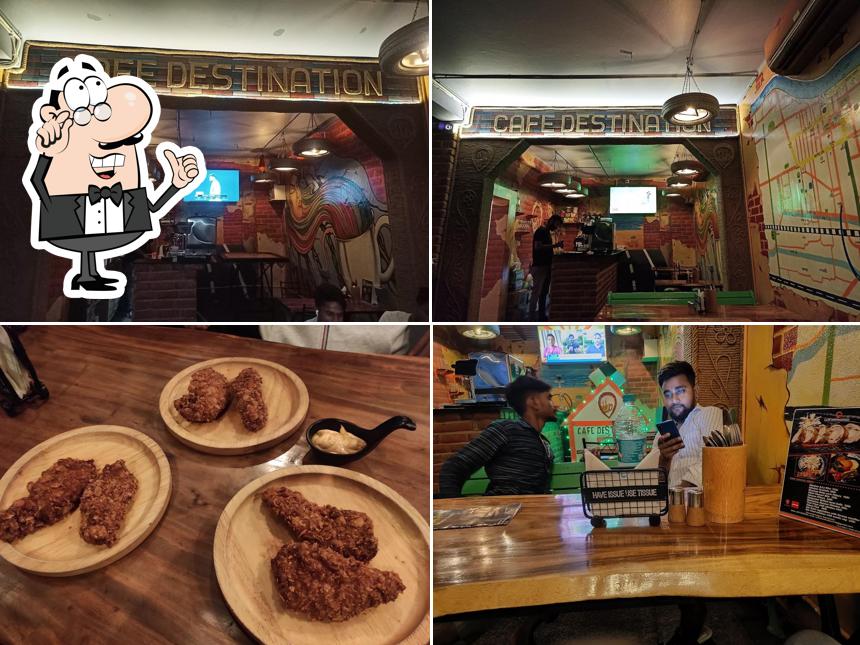 The interior of Cafe Destination