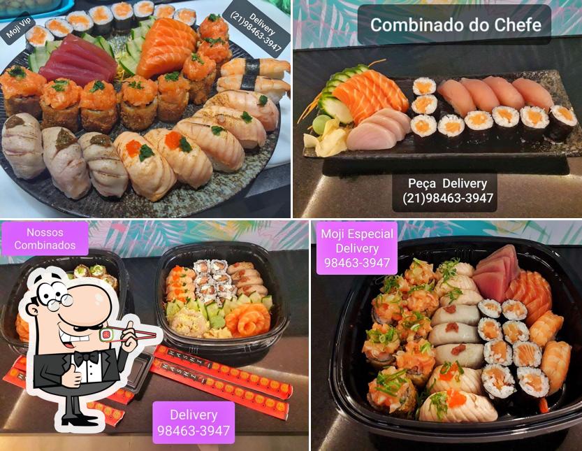 Experimente diversas opções de sushi