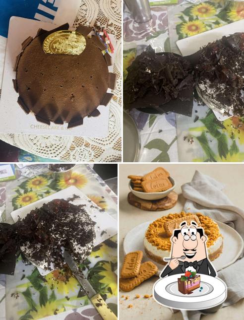 Chocolate cake at Cheesecake & co