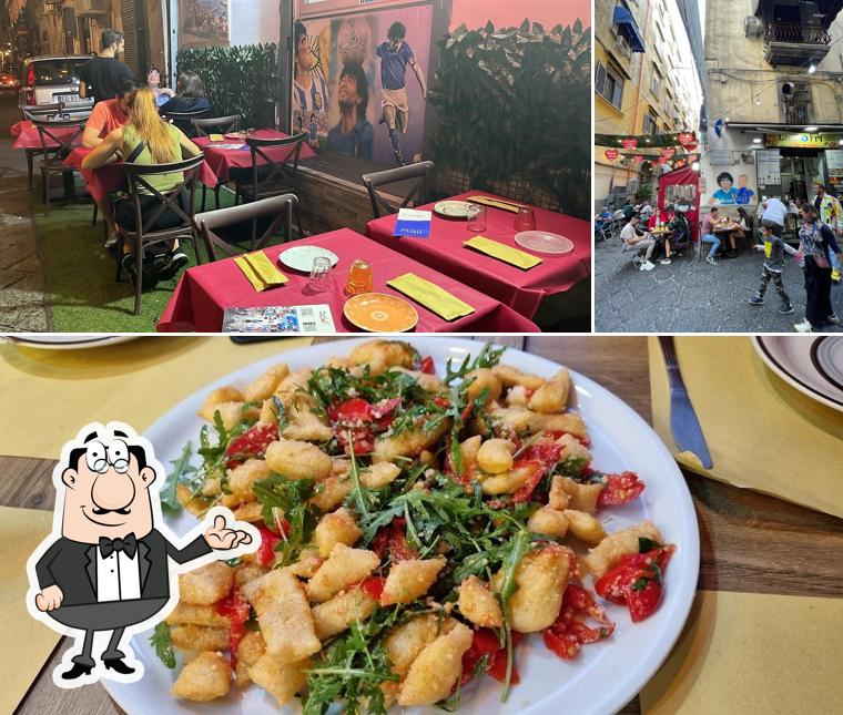 Tra le diverse cose da Ciccio Fri si possono trovare la interni e tavolo da pranzo