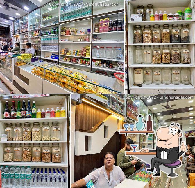 The interior of Jai Shankar Dryfruits And Restaurant