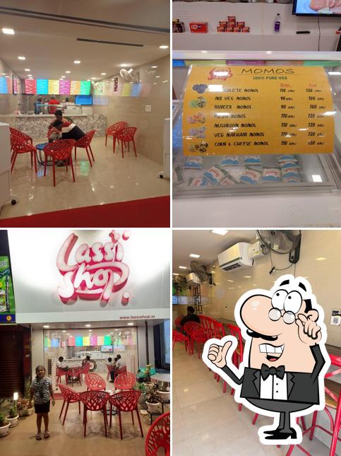 The interior of Lassi shop