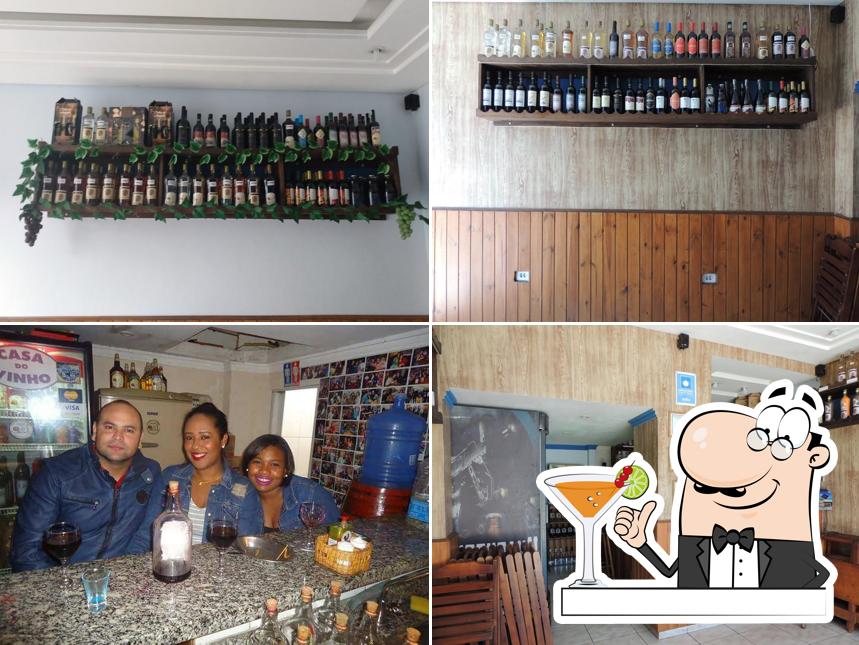 O Guedes Vinho e Cia / Casa do Vinho Guedes se destaca pelo bebida e interior