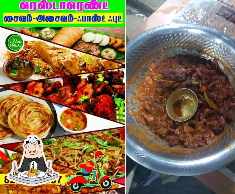 Food at Al sheik sazzath restaurant