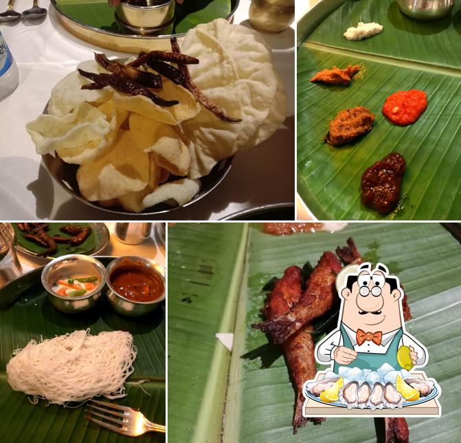 Order seafood at Dakshin