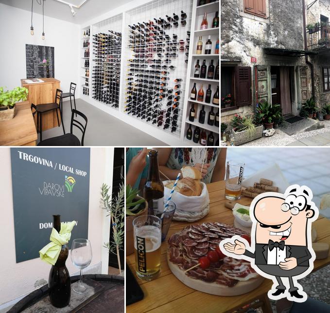 Darovi Vipavske, Wine bar and local shop