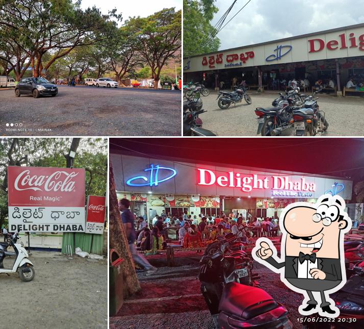 Check out how Delight Dhaba looks outside